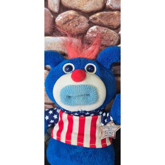 Mattel Sing-A-Ma-Jigs 2010 Limited Edition Star Spangled Banner Patriotic Plush - Picture 2 of 6